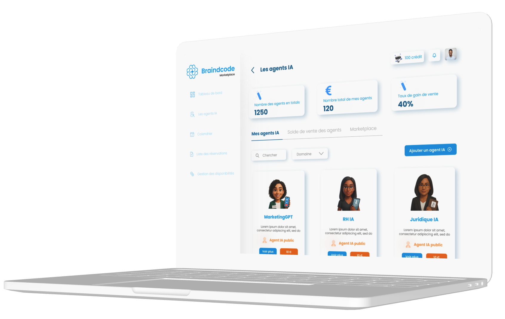 Logo BraindCode marketplace